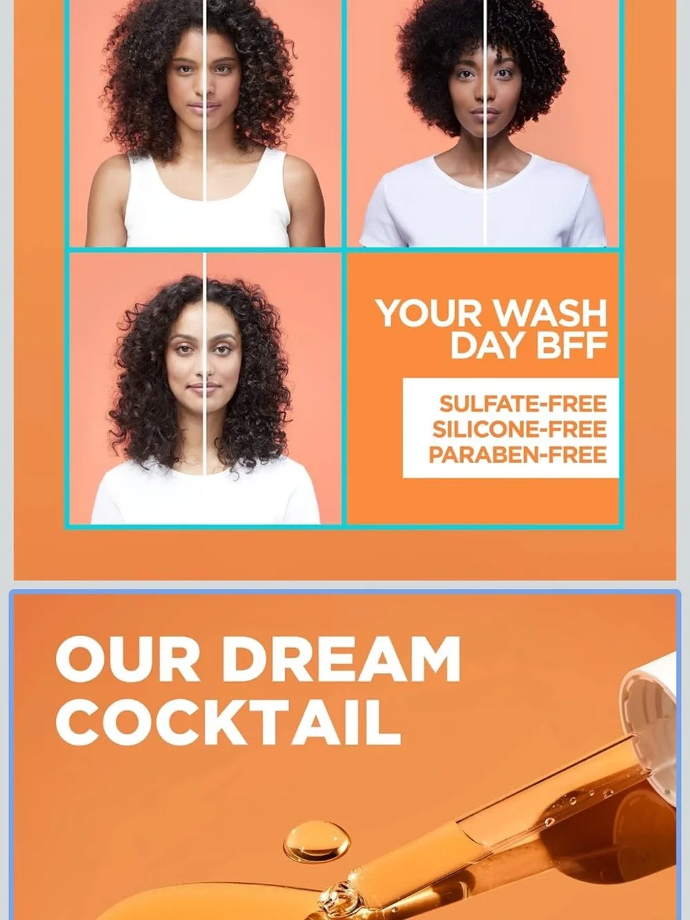 4- L’Oréal Elvive Dream Lengths Curls No Build-Up Micellar Shampoo